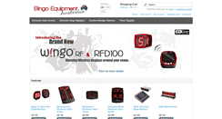 Desktop Screenshot of bingoequipmentaustralia.com